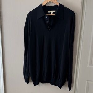 Pronto Uomo Classic Black Men's Sweater